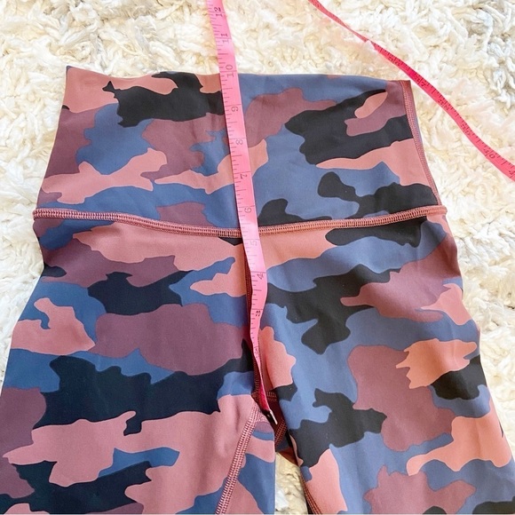Lululemon Wunder Under High-Rise Tight 25" Heritage Camo Smoky Red Night Sea 2 - Picture 9 of 12